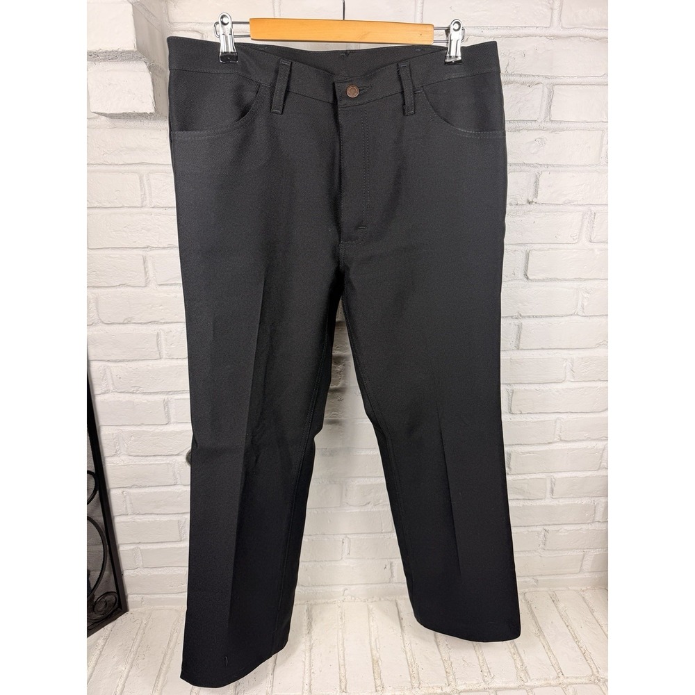 NWT Wrangler Wrancher Dress Jeans Mens 36x30 Black 82BK Bootcut Western Pants